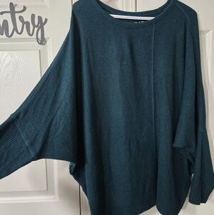 Maurices Deep Teal Crew Neck Sweater